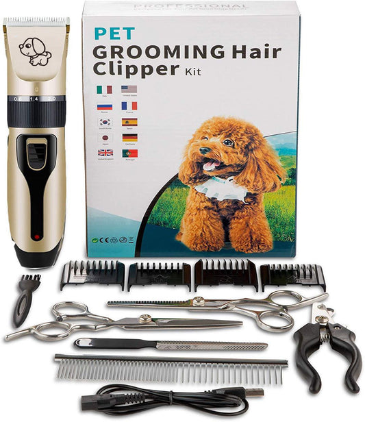 Tông đơ cắt lông cho pet, có dây sạc kèm Petsonalize