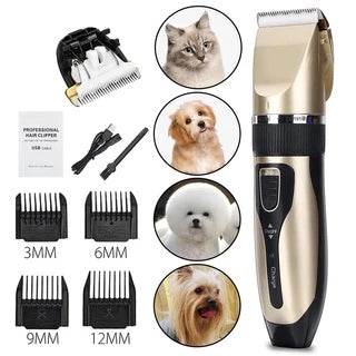 Tông đơ cắt lông cho pet, có dây sạc kèm Petsonalize